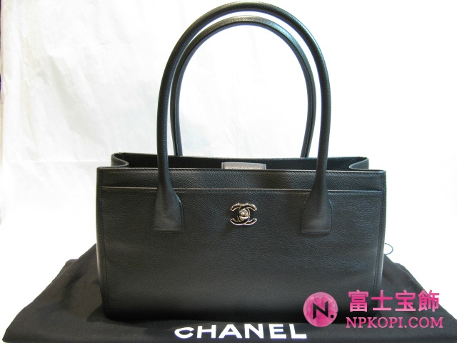 CHANEL（シャネル）トートバッグ/ブラック/レザー/キャビアスキン(金具:シルバー)【新品】(A67282AZAQW)
